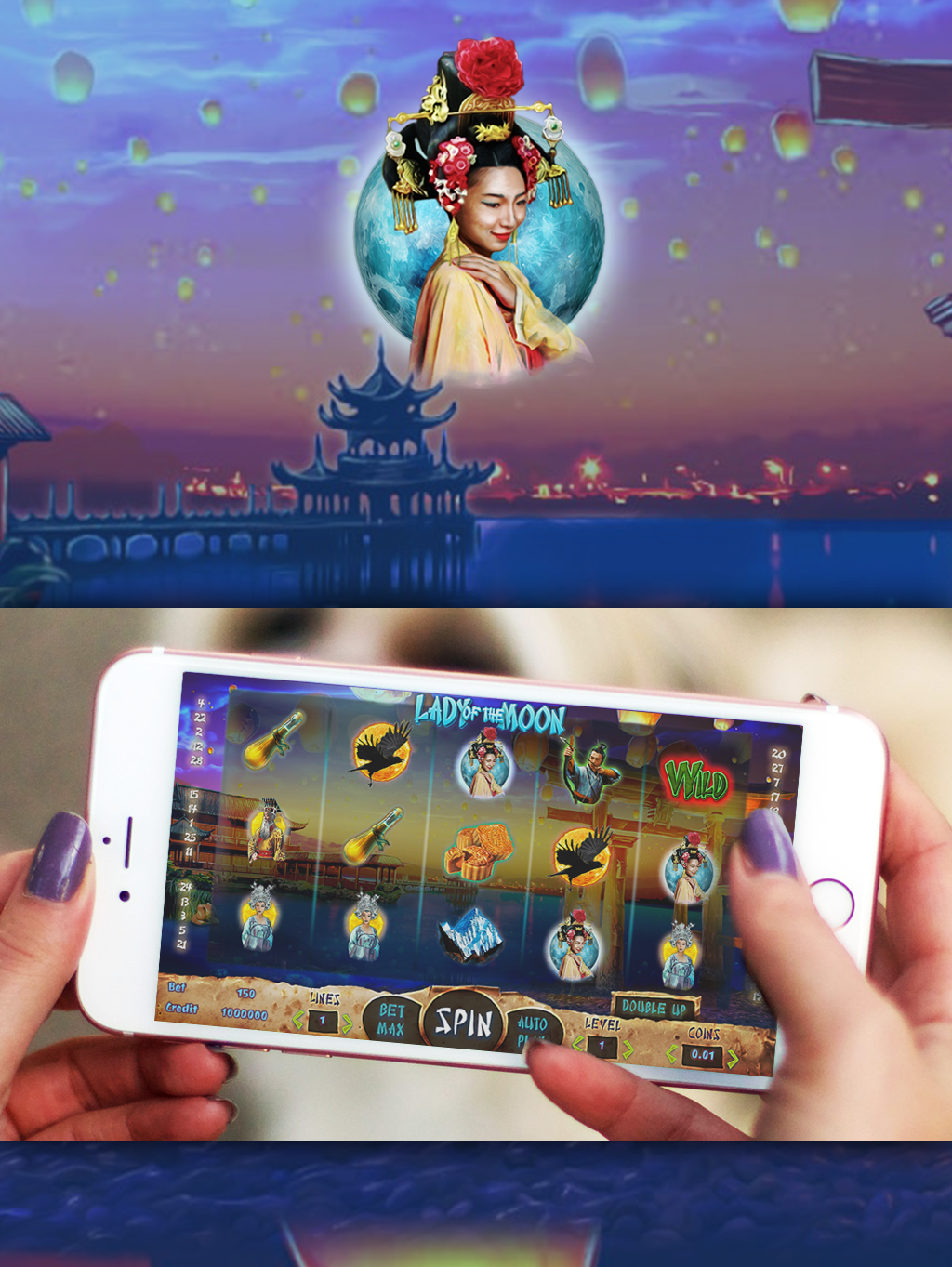 Lady of the Moon - Video Slot JumaPlay Real-től - 1 by Moln&aacute;r Nikoletta