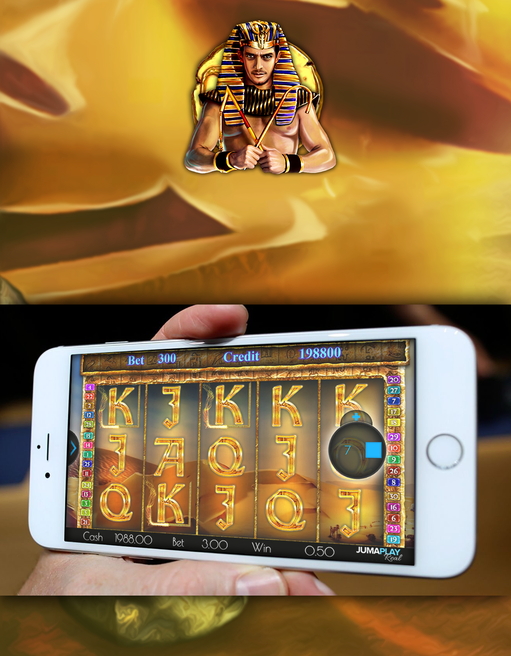 Pharaoh's Glory - Video Slot JumaPlay Real-től - 1 by Moln&aacute;r Nikoletta