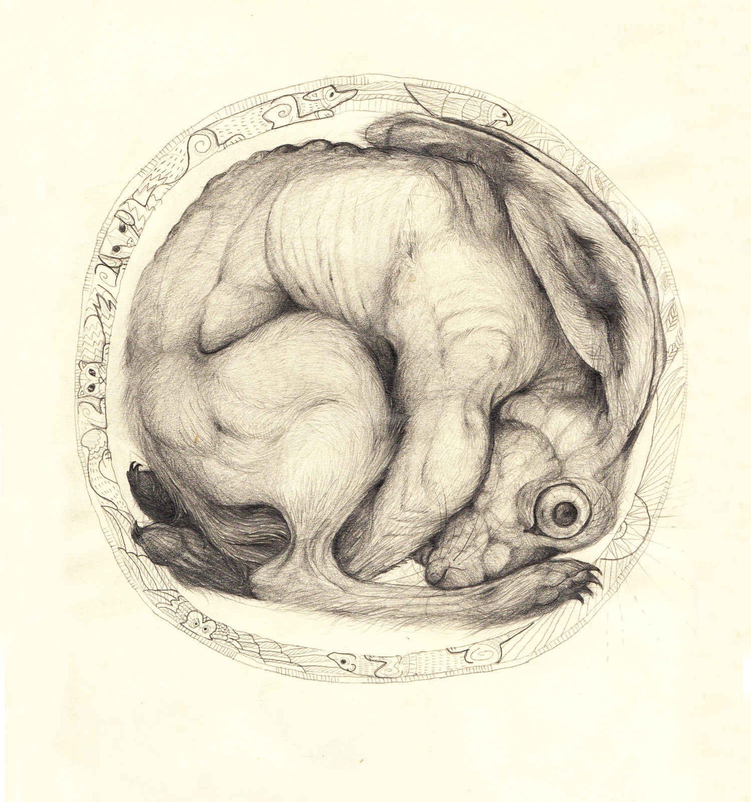 ilusztr&aacute;ci&oacute;k a Watership Down c&iacute;mű k&ouml;nyvh&ouml;z - 1 by Radics M&aacute;rton
