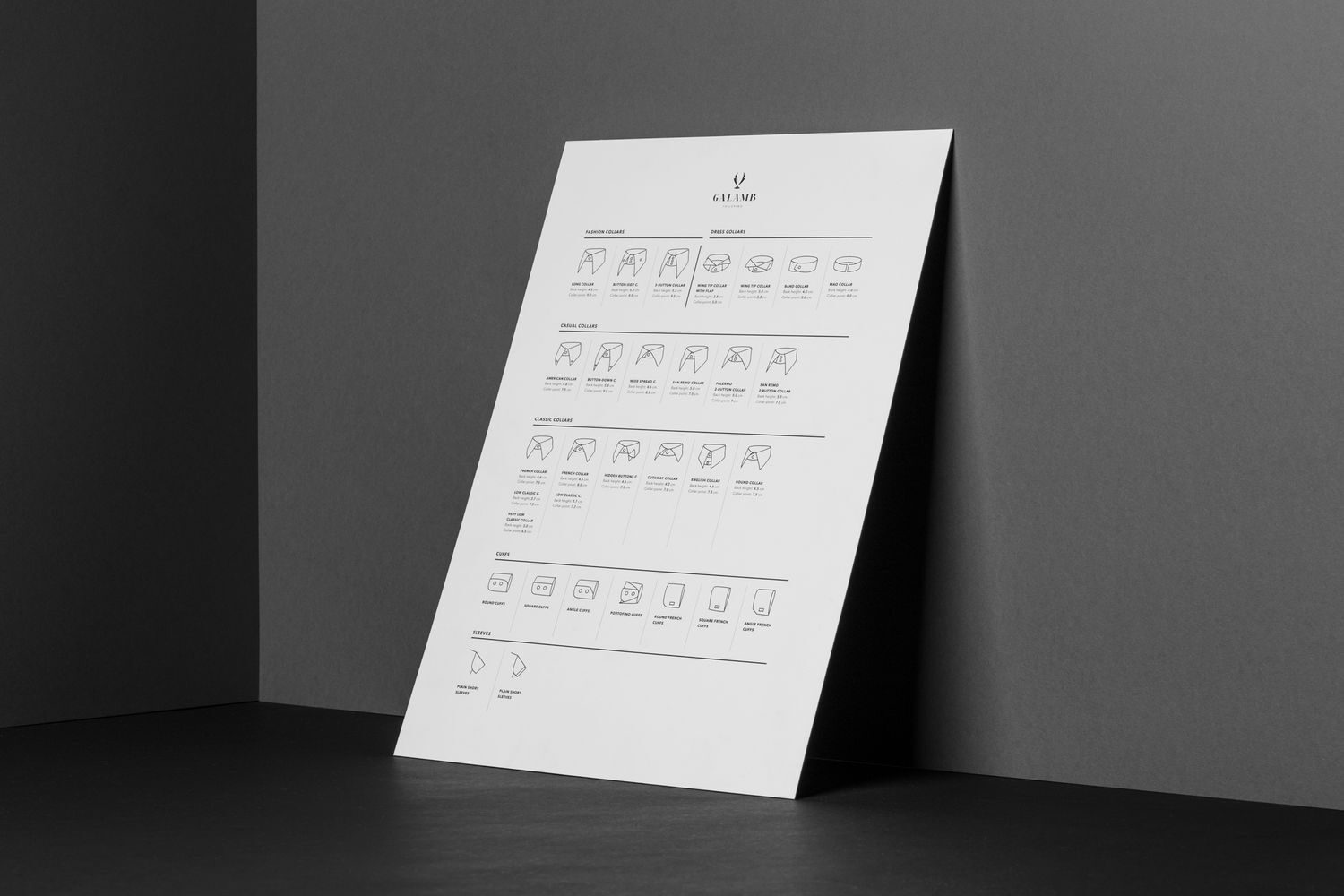 Galamb Tailoring - identity design  - 1 by DekoRatio