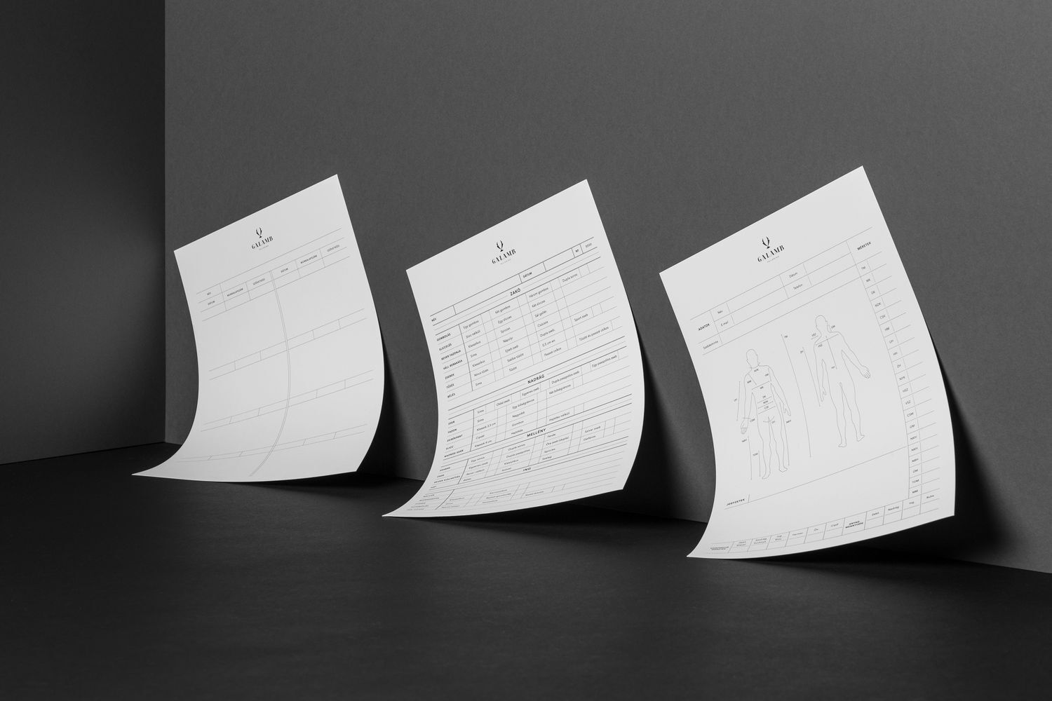 Galamb Tailoring - identity design  - 1 by DekoRatio