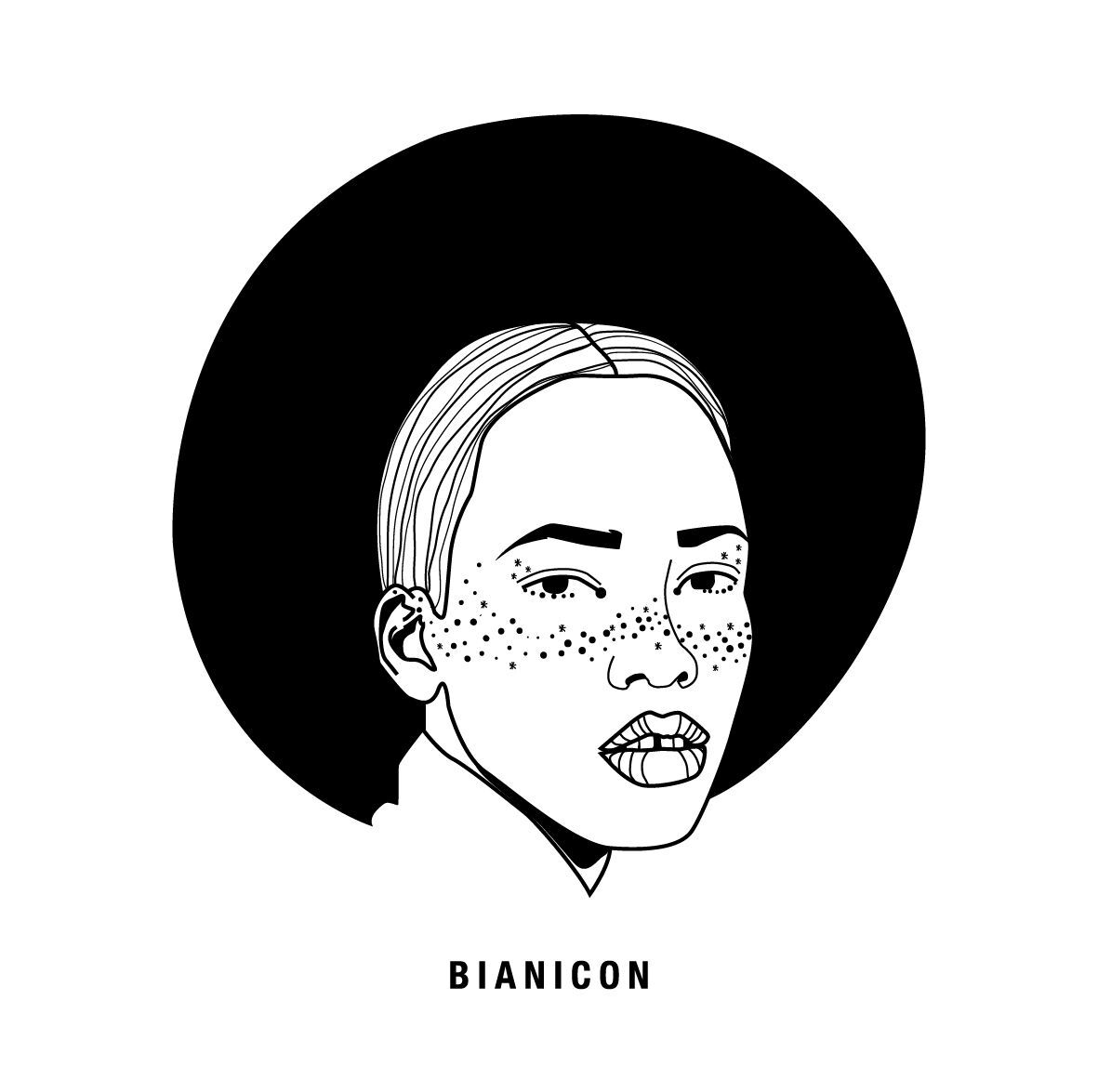 Simplicity portrait mood - 1 by Bianicon