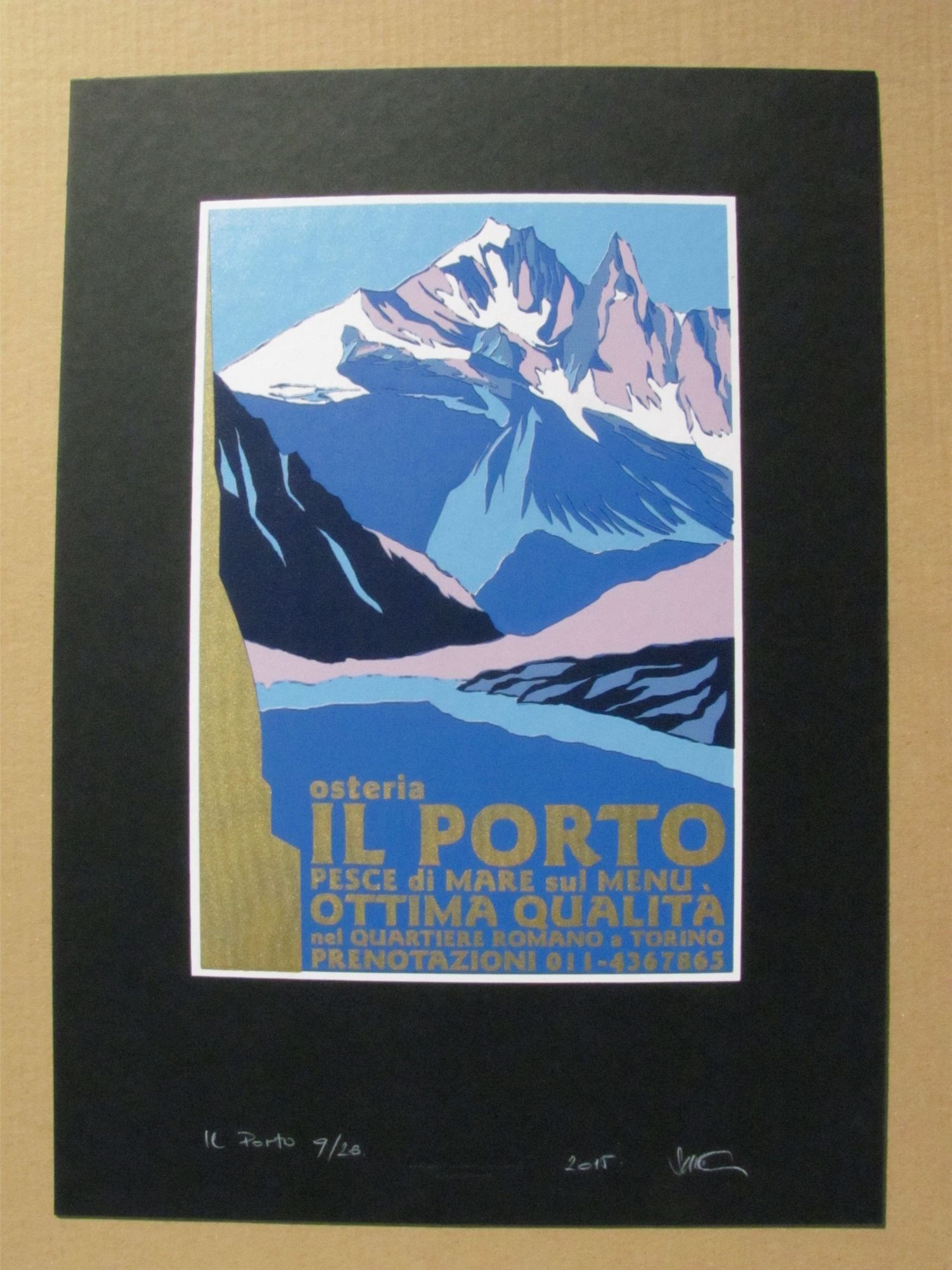 Il Porto (szitanyomat) - 1 by Selmeczi G&eacute;za