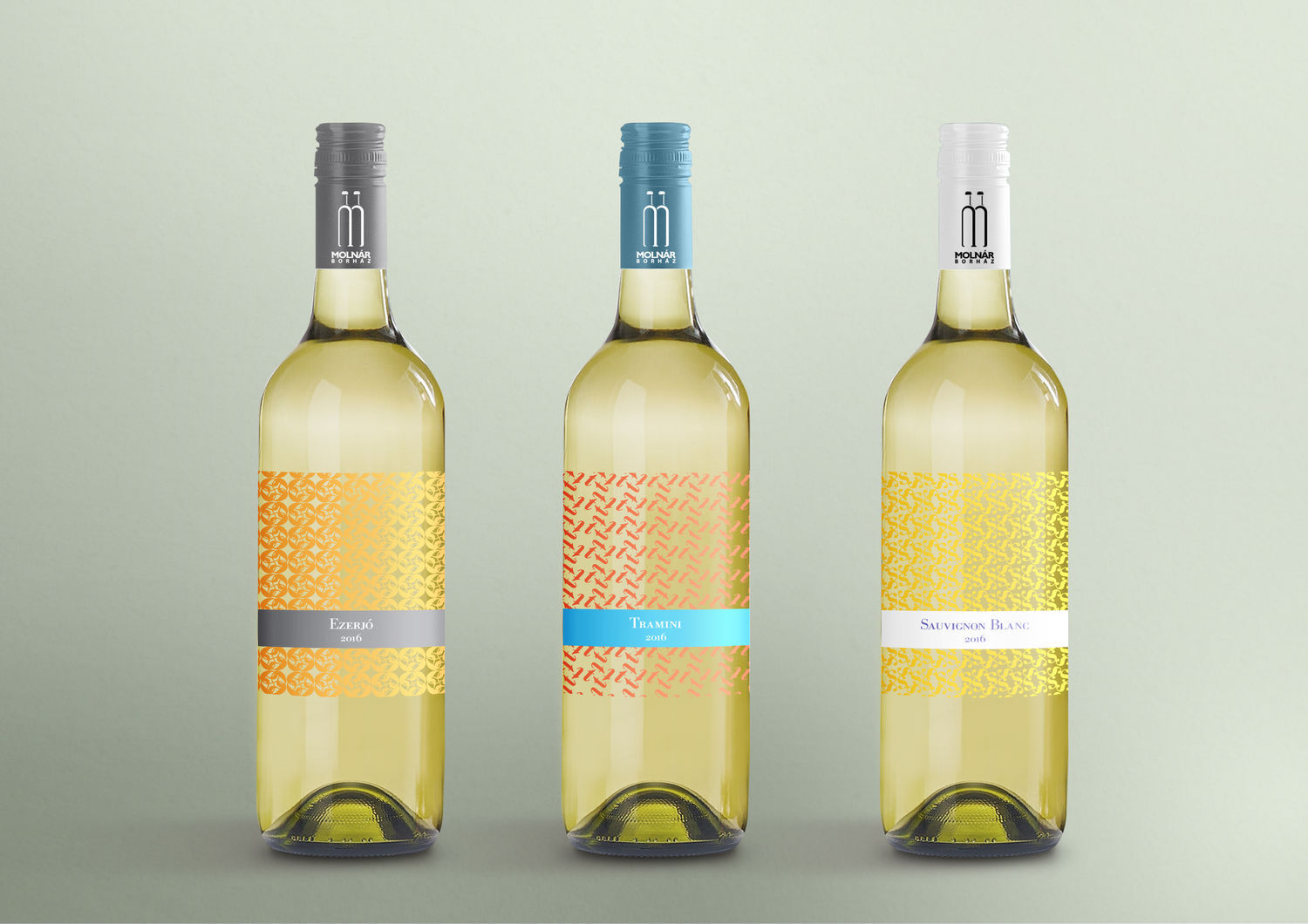 Moln&aacute;r Borh&aacute;z Dry White Wines - 1 by De&aacute;k Ferenc