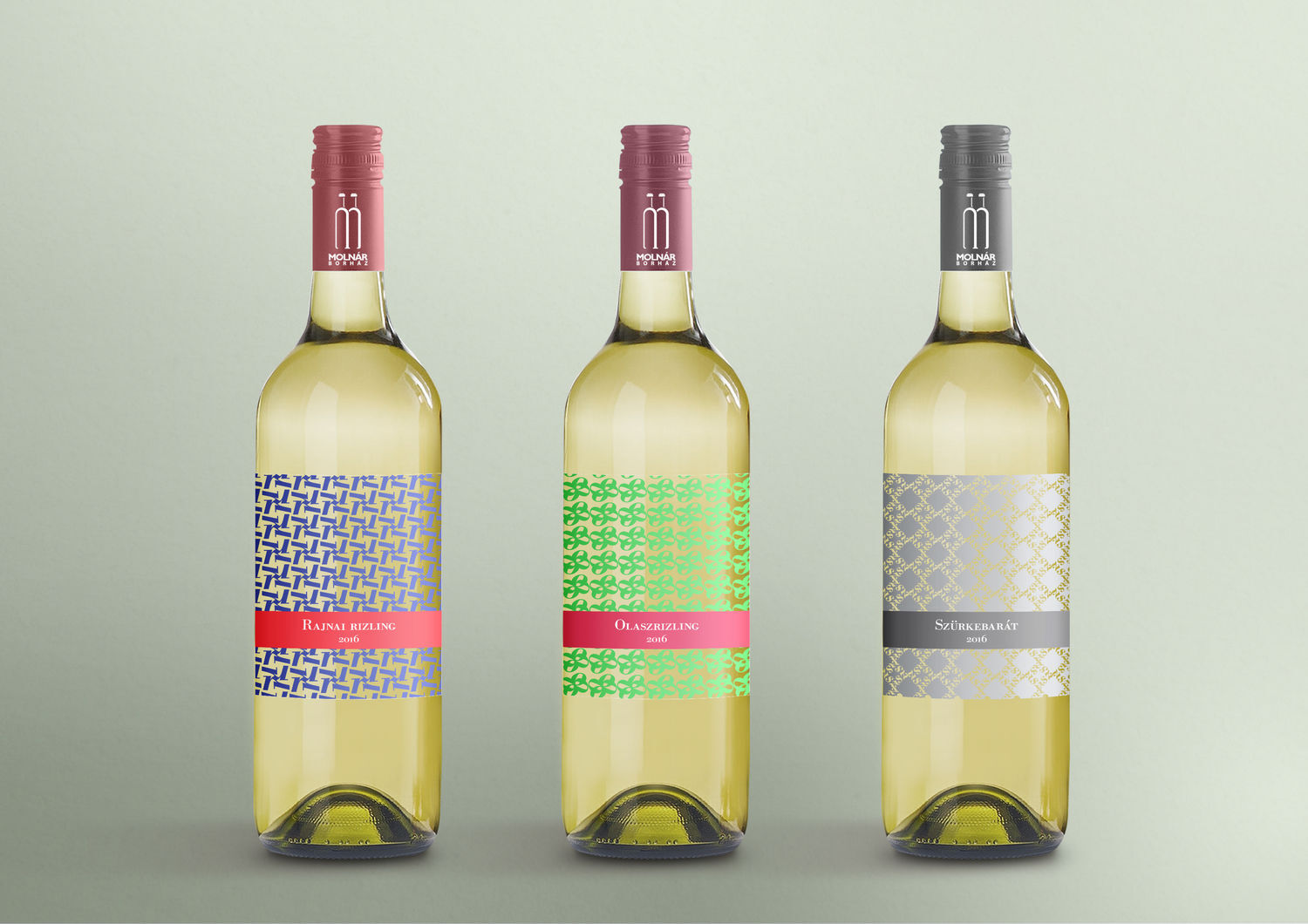 Moln&aacute;r Borh&aacute;z Dry White Wines - 1 by De&aacute;k Ferenc