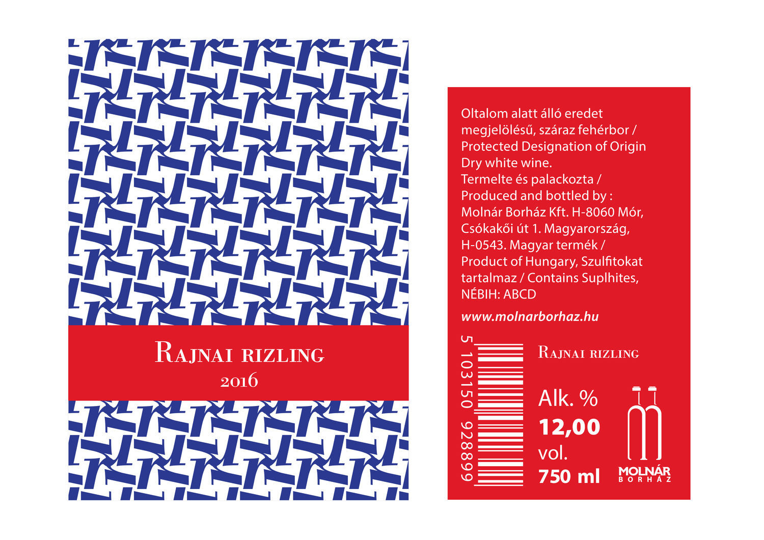 Moln&aacute;r Borh&aacute;z Dry White Wines - 1 by De&aacute;k Ferenc