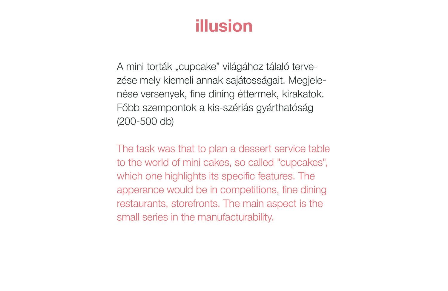 illusion: dessert plate - 1 by Szőke Barbara