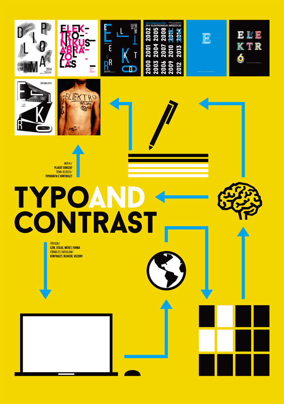 TYPO AND CONTRAST - 1 by &Eacute;les Viktor