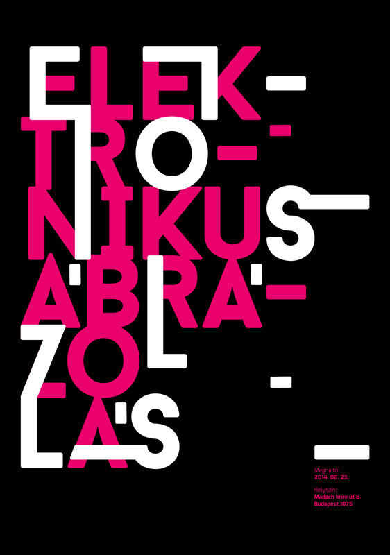TYPO AND CONTRAST - 1 by &Eacute;les Viktor
