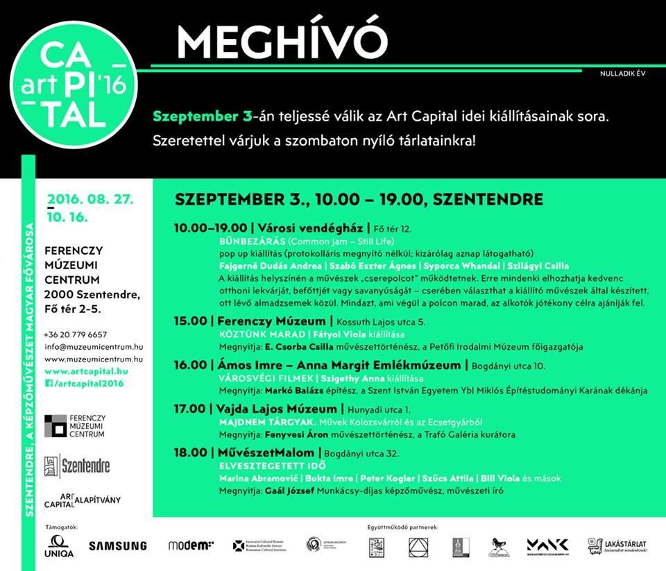 ART CAPITAL 2016. BŰNBEZ&Aacute;R&Aacute;S EAT-ART & POP UP KI&Aacute;LL&Iacute;T&Aacute;S - 1 by SYPORCA WHANDAL