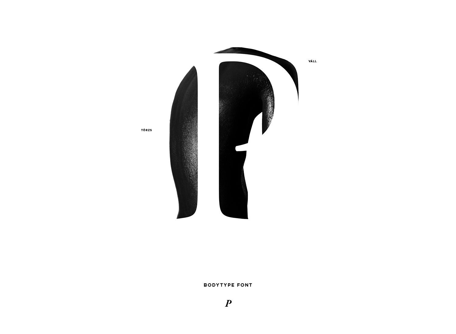 Bodytype font - 1 by Sz&ouml;r&eacute;nyi Vir&aacute;g