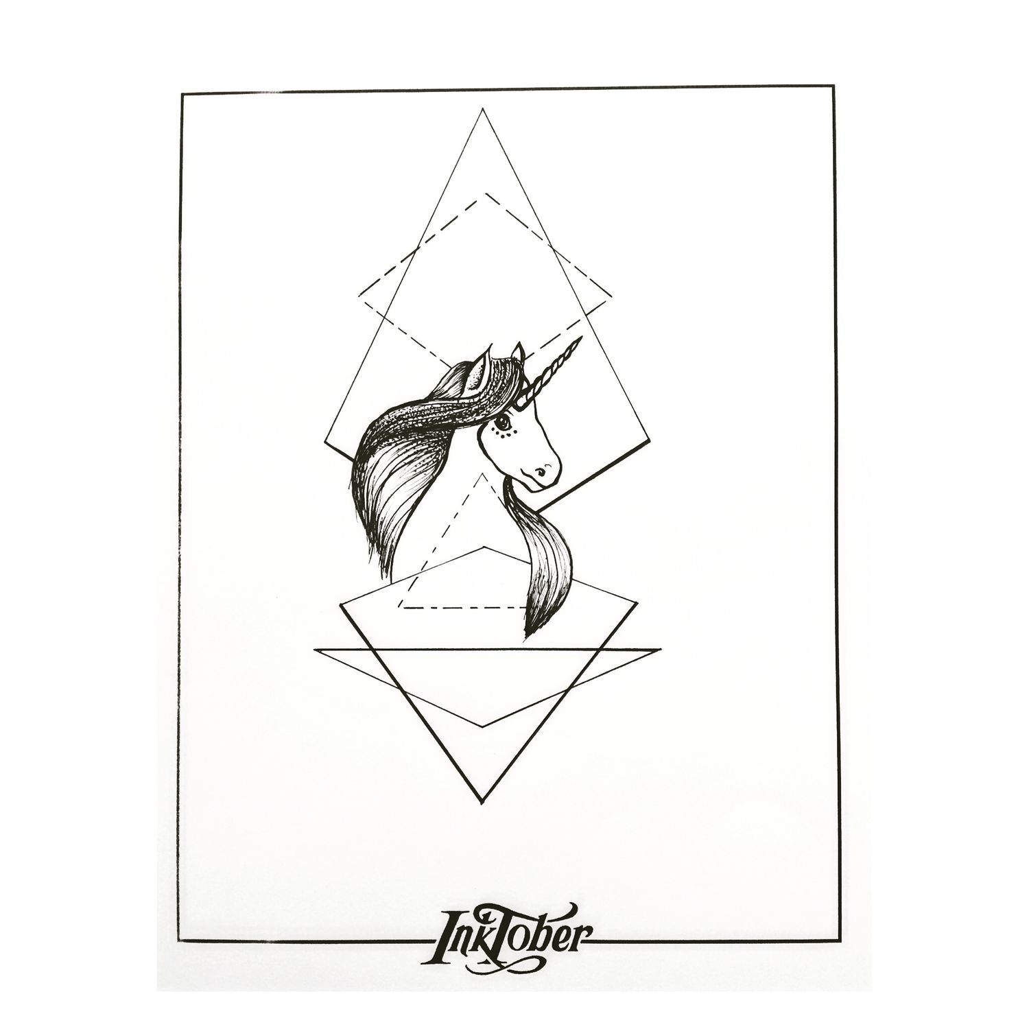 Inktober  2 O I 6 - 1 by Diana M.