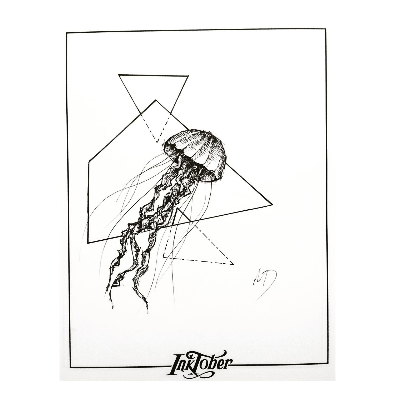 Inktober  2 O I 6 - 1 by Diana M.