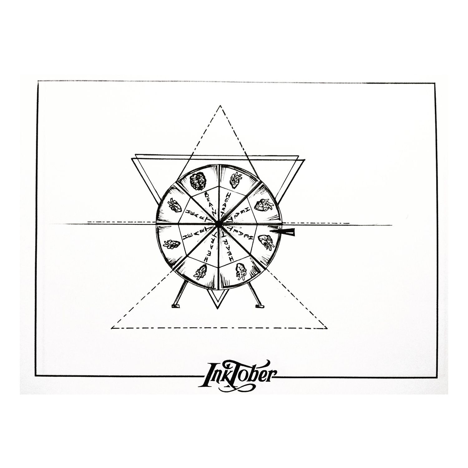 Inktober  2 O I 6 - 1 by Diana M.