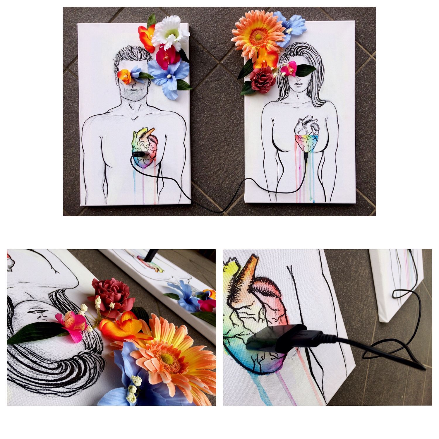 3D & Canvas - 1 by Diana M.