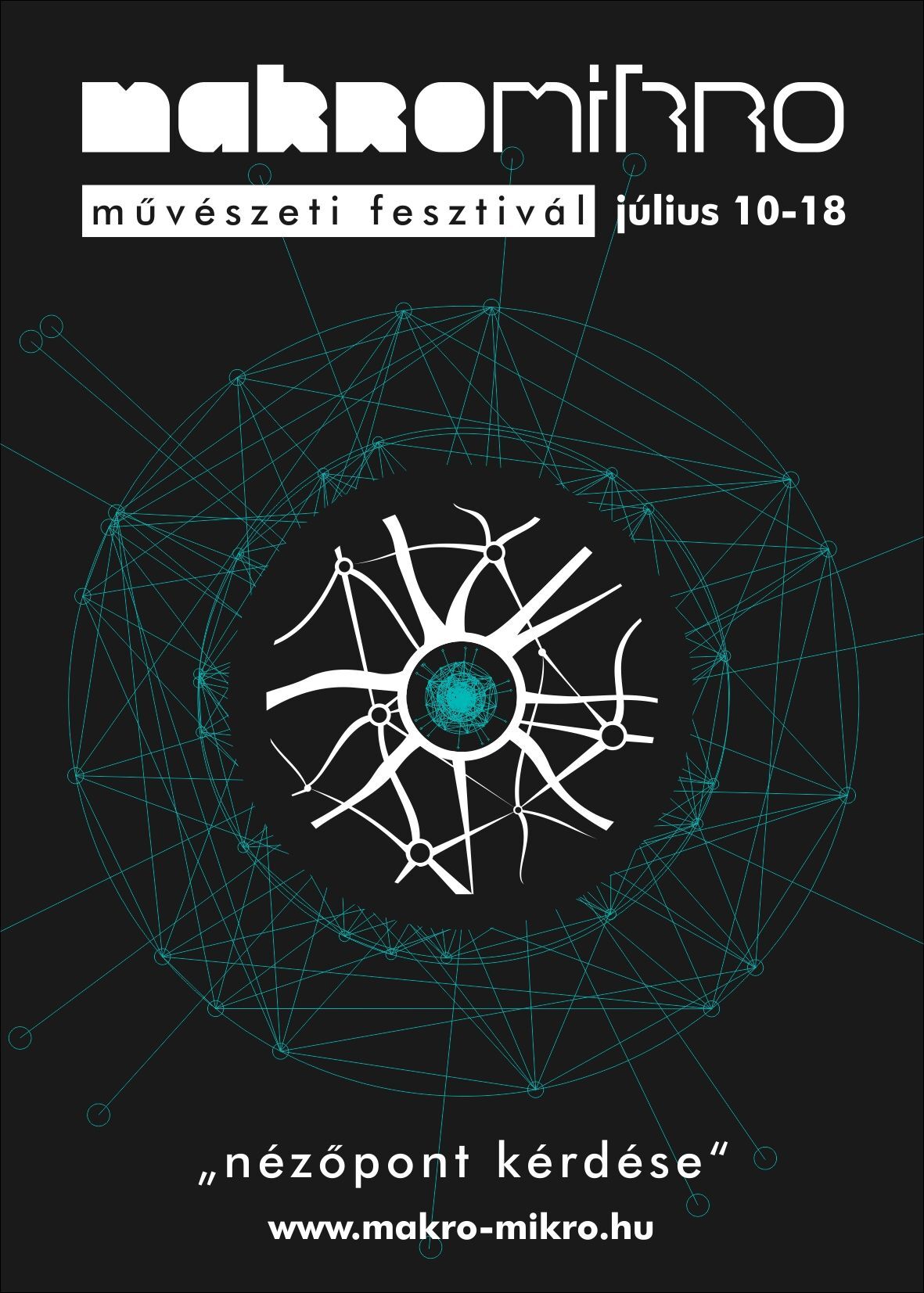 Makro-Mikro műv&eacute;szeti fesztiv&aacute;l arculata - 1 by IZZU Design