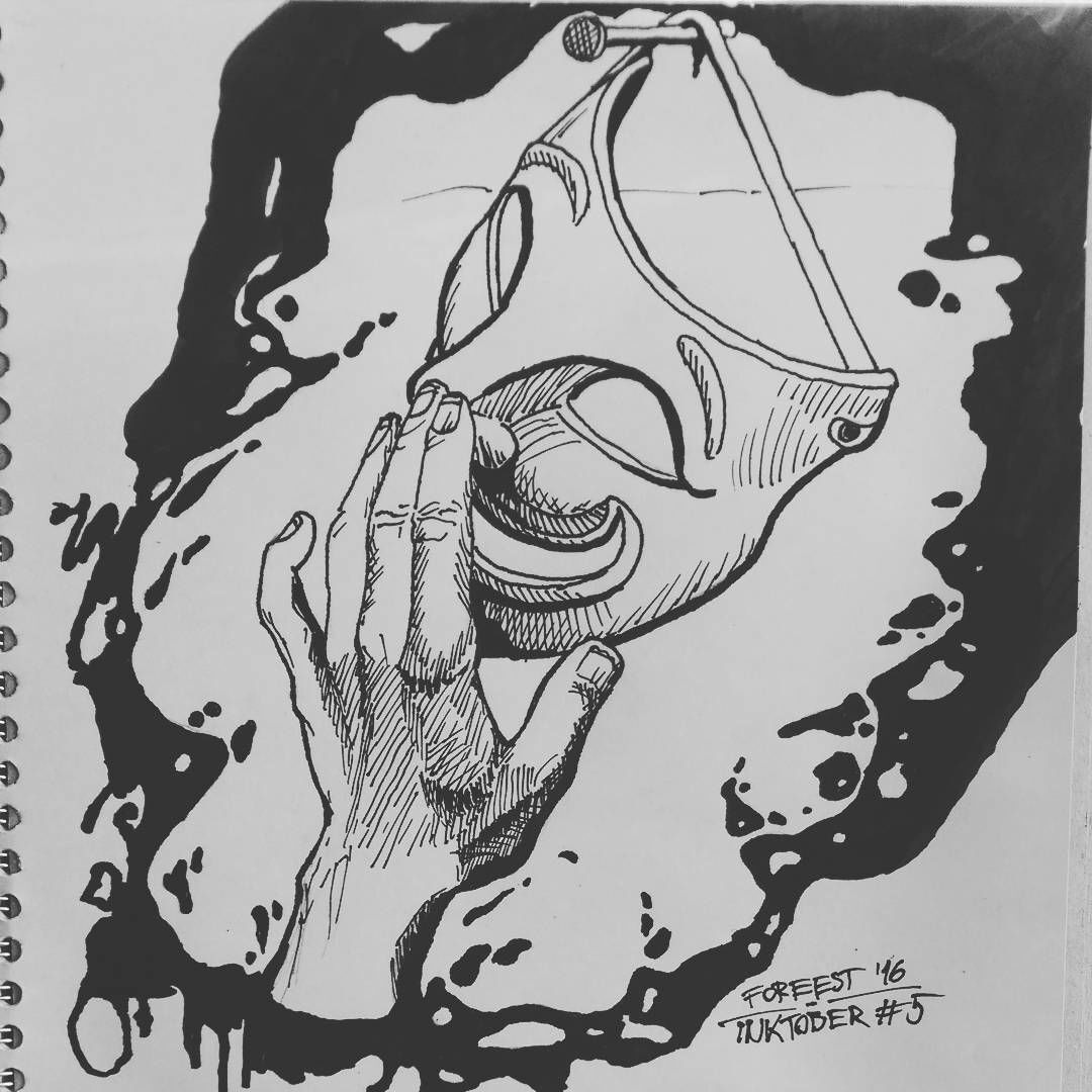 Inktober 2016 - 1 by foreest