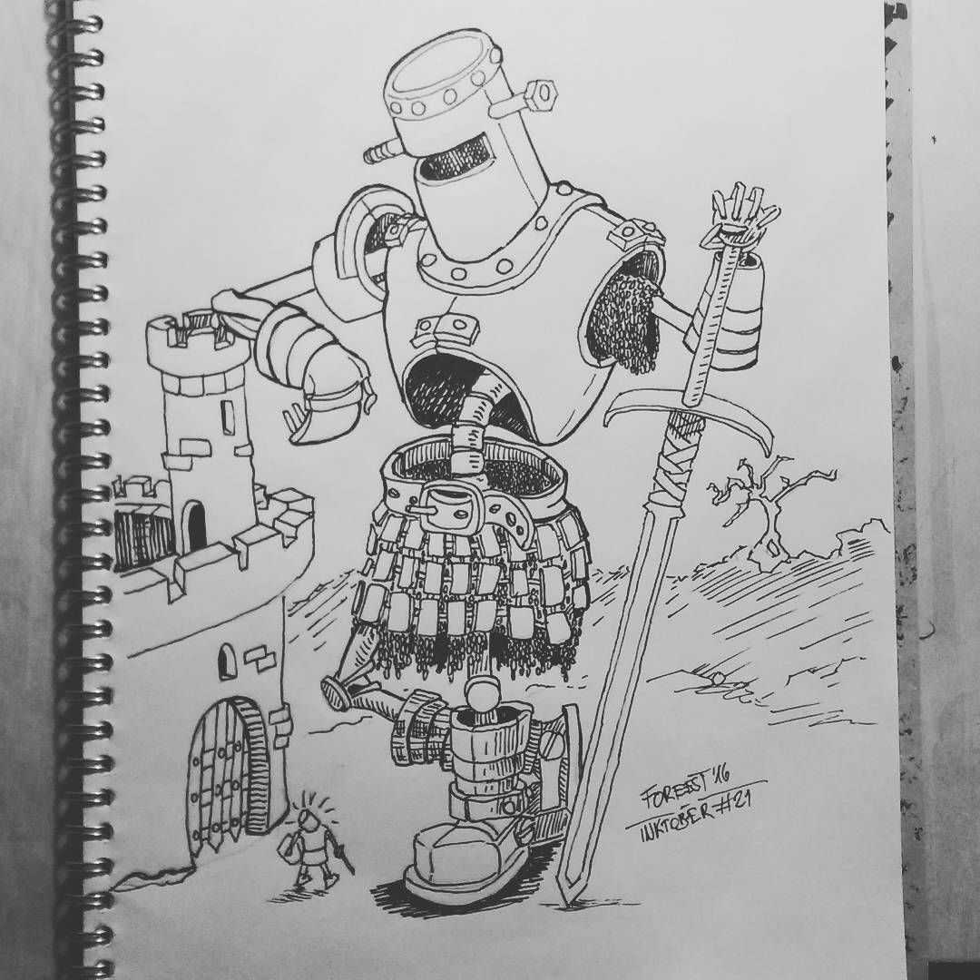Inktober 2016 - 1 by foreest