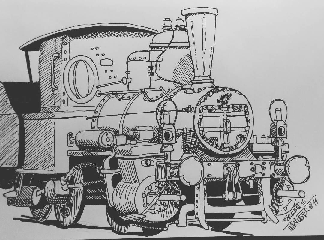 Inktober 2016 - 1 by foreest