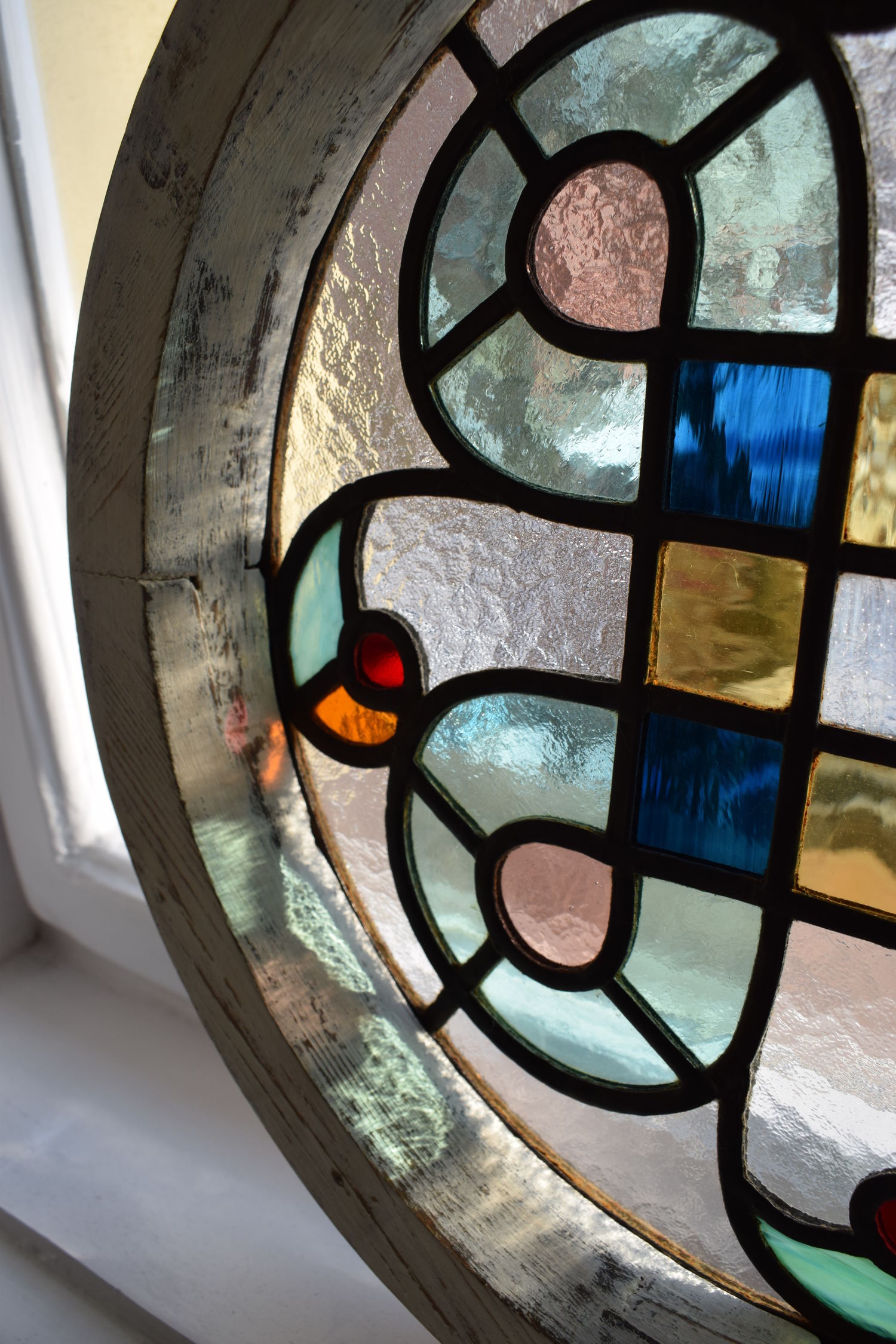 Stained glass / &Oacute;lom&uuml;veg - 1 by Vitroom