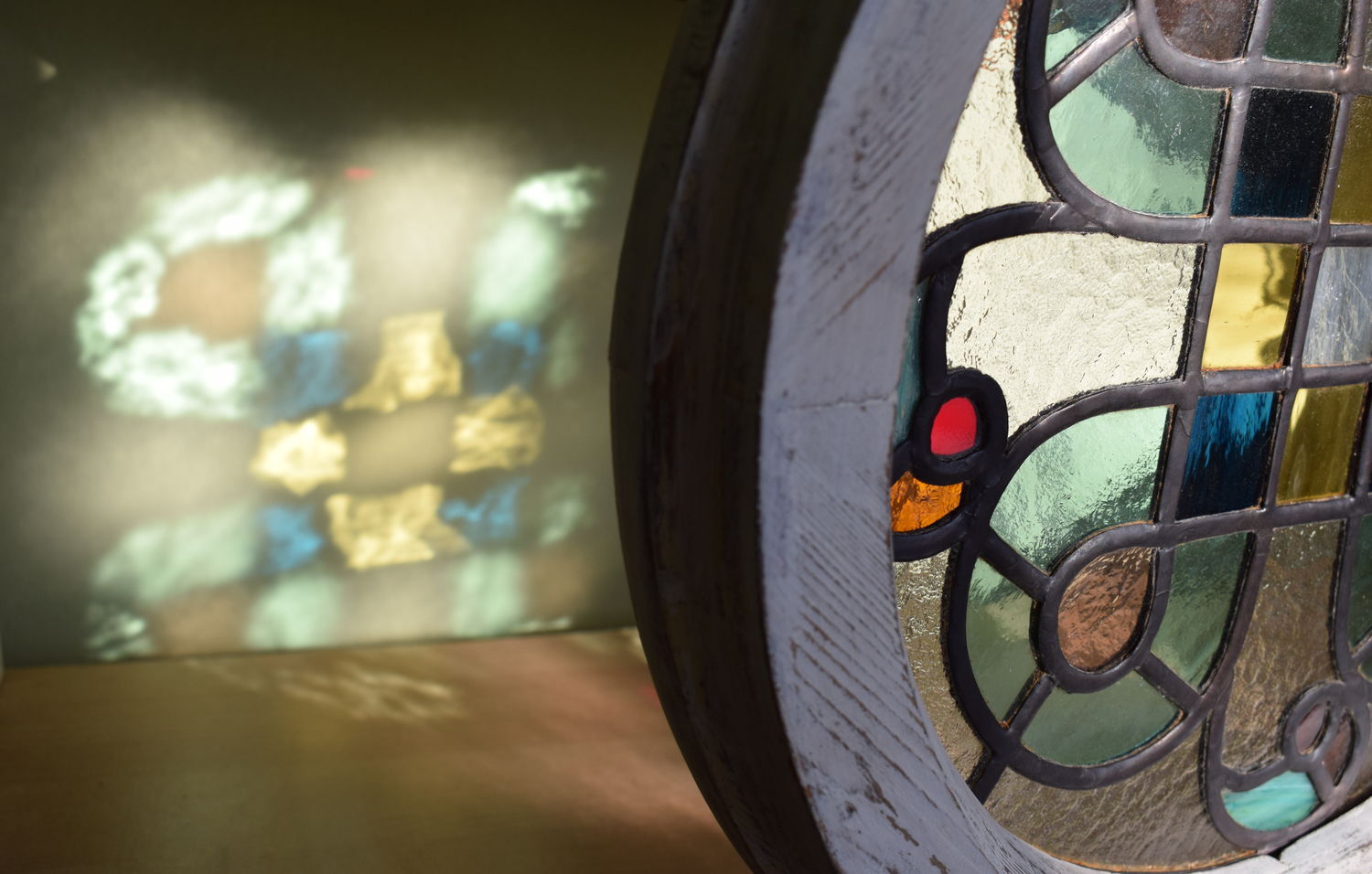 Stained glass / &Oacute;lom&uuml;veg - 1 by Vitroom