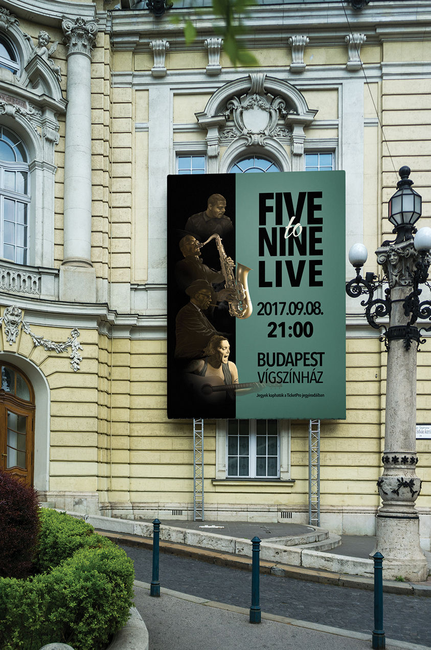 Five to Nine - 1 by Banai Katalin