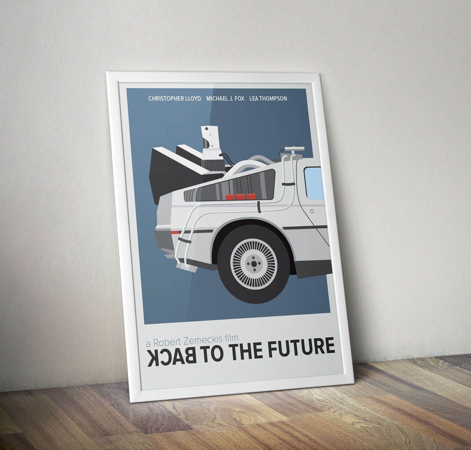 Poster - Back to the future - 1 by Rajta Adrienn