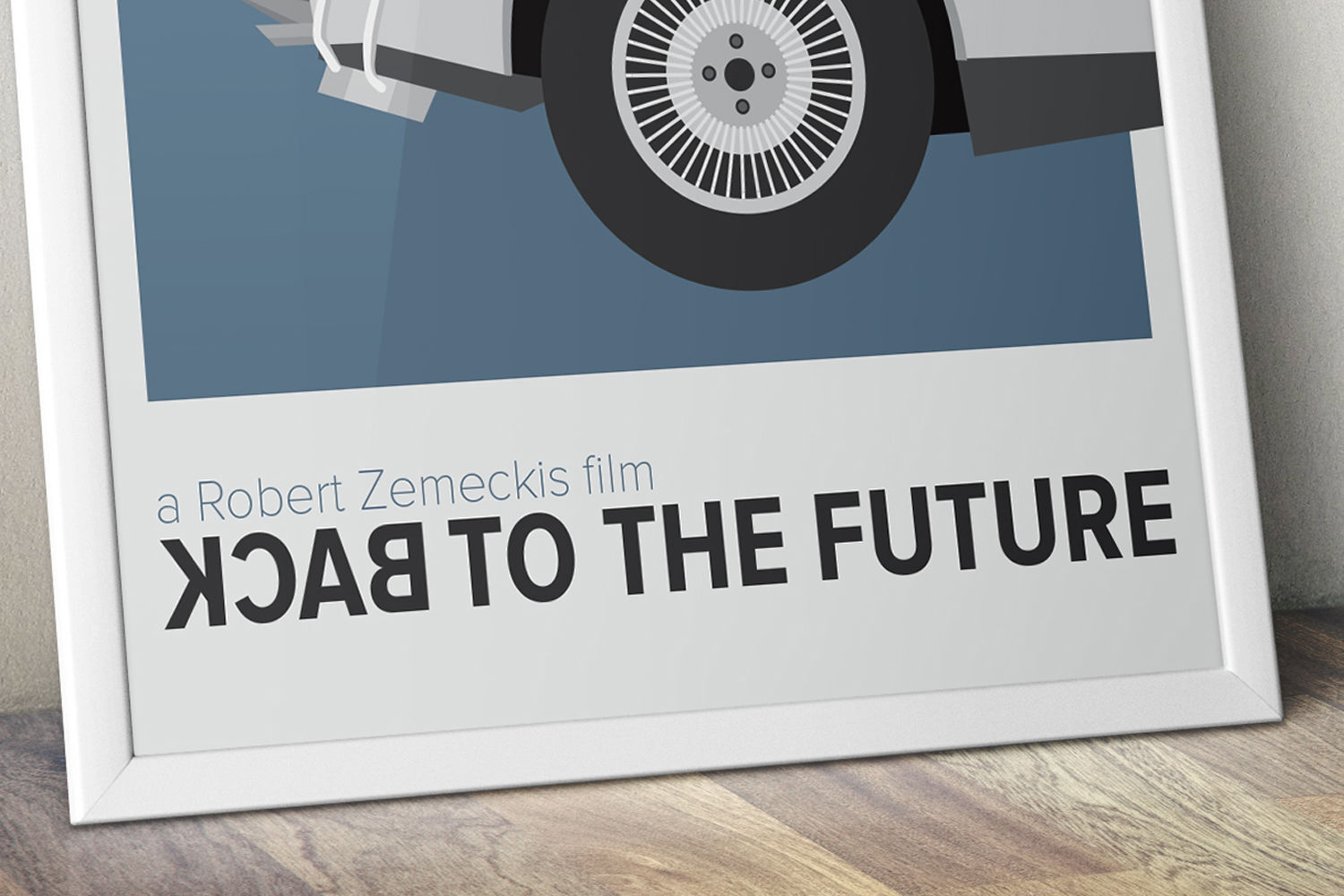 Poster - Back to the future - 1 by Rajta Adrienn