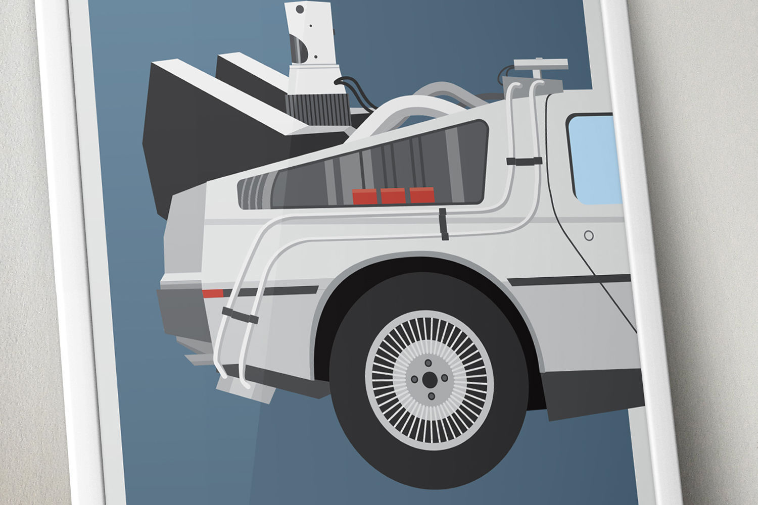 Poster - Back to the future - 1 by Rajta Adrienn