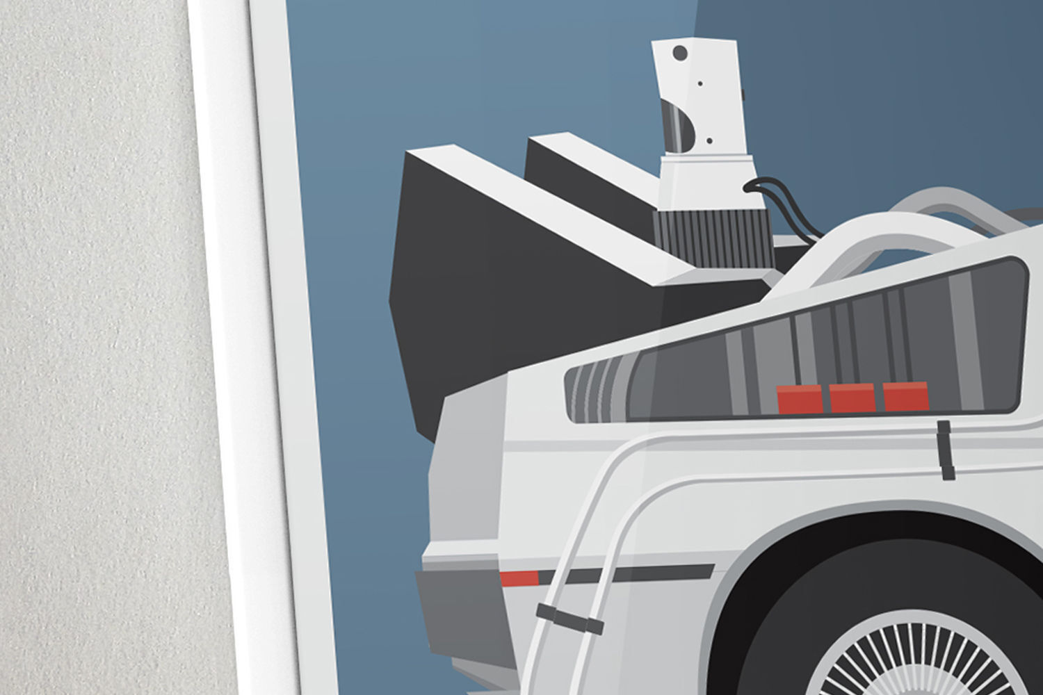 Poster - Back to the future - 1 by Rajta Adrienn