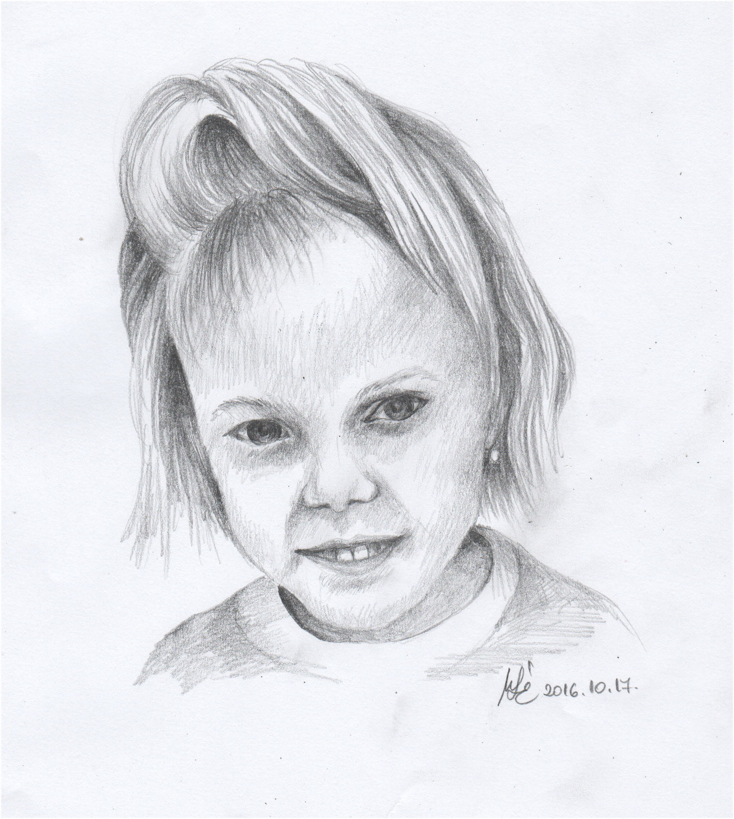 Portr&eacute; - 1 by Moln&aacute;rn&eacute; L&eacute;n&aacute;rd &Eacute;va