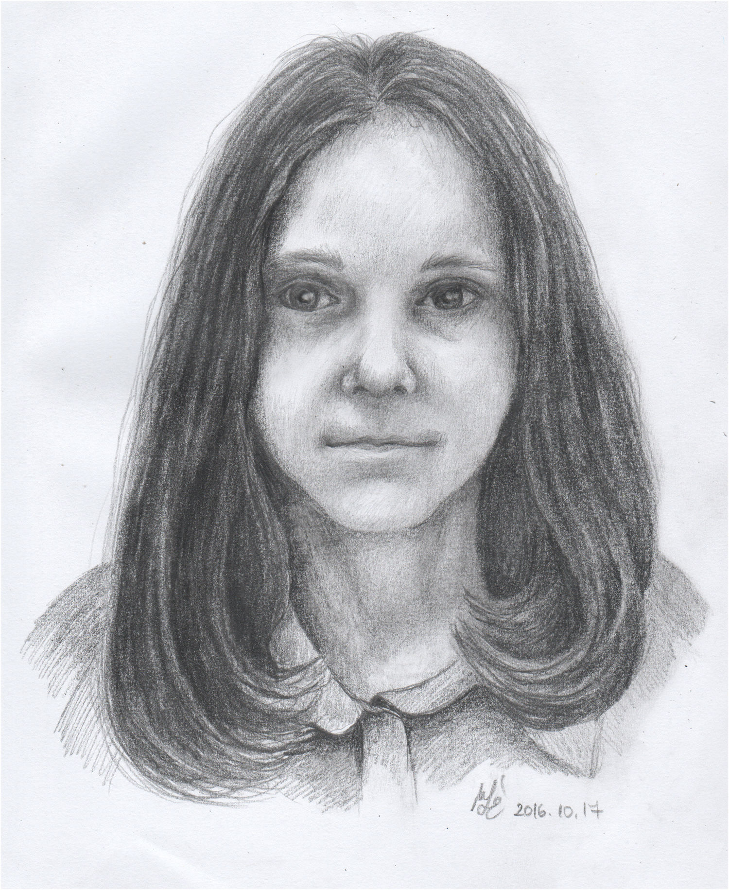 Portr&eacute; - 1 by Moln&aacute;rn&eacute; L&eacute;n&aacute;rd &Eacute;va