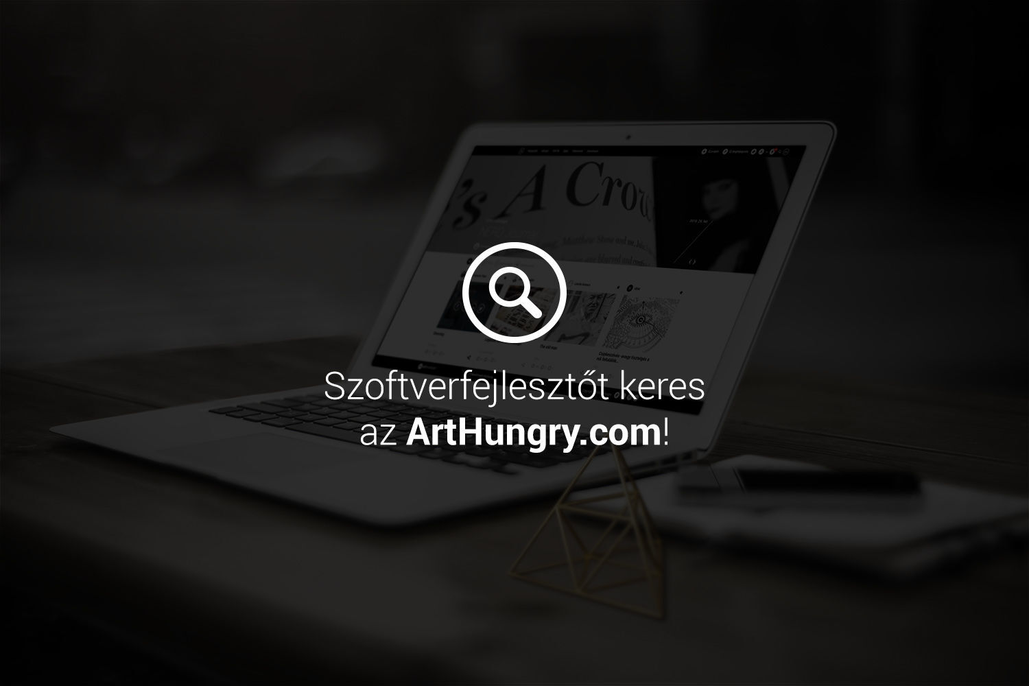 Szoftverfejlesztőt keres&uuml;nk! - 1 by ArtHungry Hivatalos