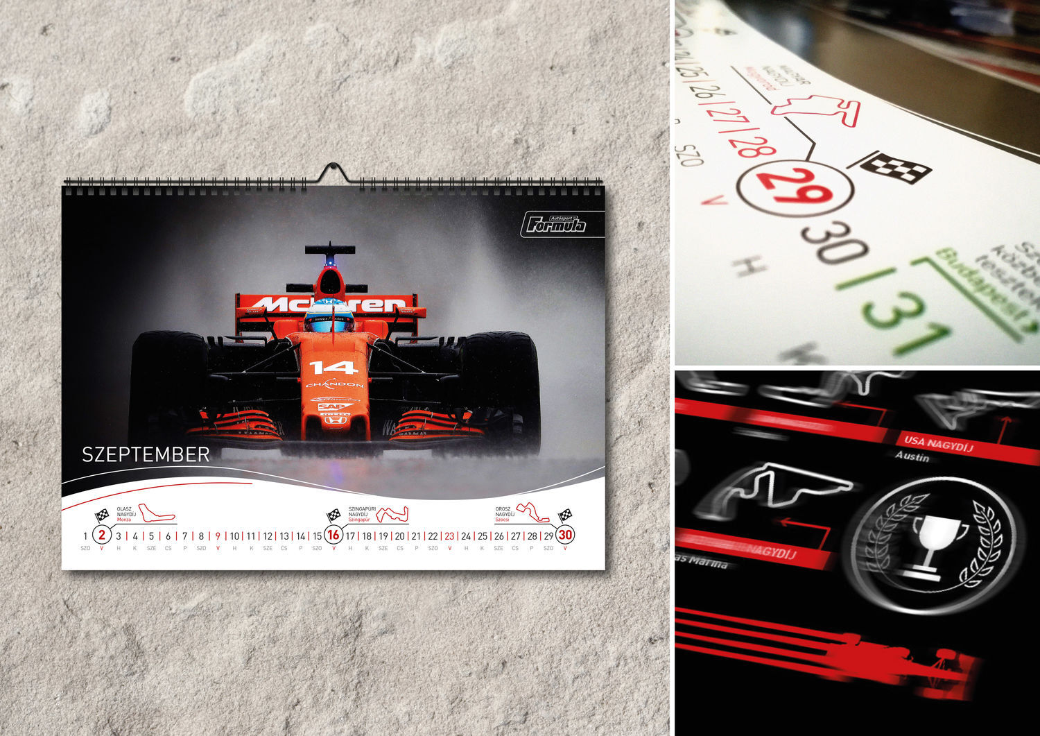 Formula 1 versenynapt&aacute;r /Aut&oacute;sport &eacute;s Formula Magazin/ - 1 by Sz&uuml;csi