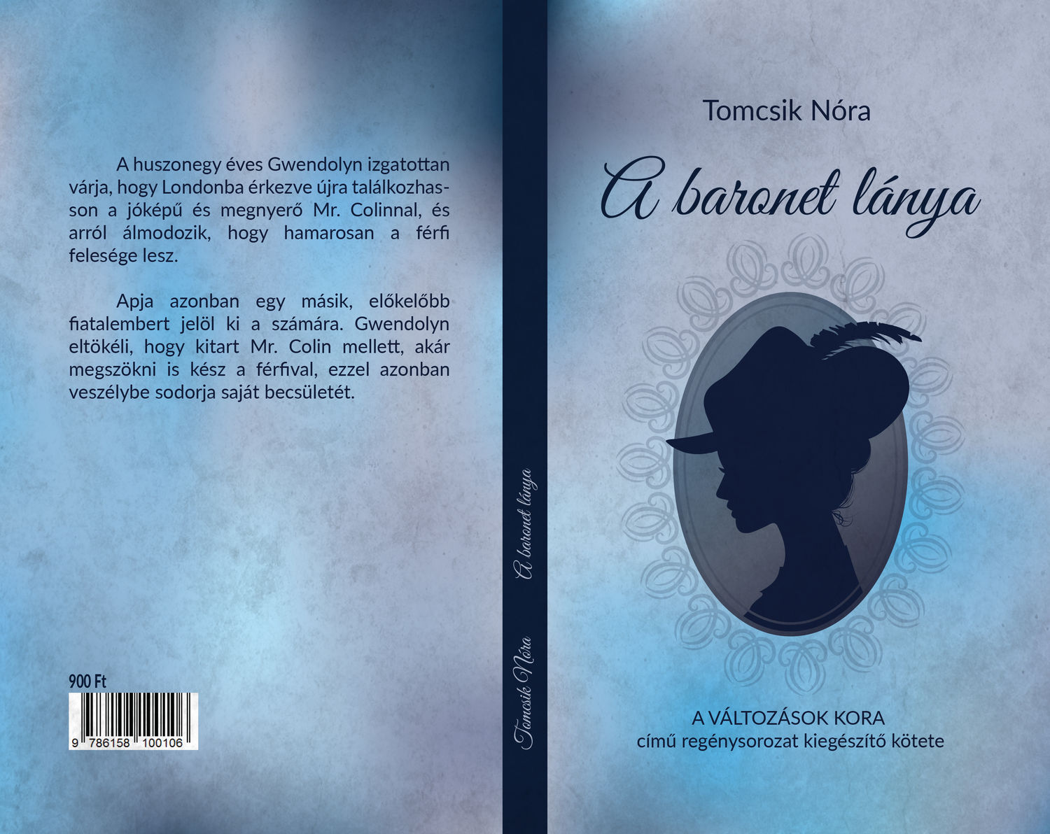 A BARONET L&Aacute;NYA (&iacute;r&oacute;: Tomcsik N&oacute;ra) bor&iacute;t&oacute;terv &eacute;s illusztr&aacute;ci&oacute; - 1 by Pongr&aacute;cz Edit