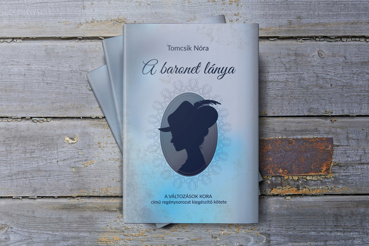 A BARONET L&Aacute;NYA (&iacute;r&oacute;: Tomcsik N&oacute;ra) bor&iacute;t&oacute;terv &eacute;s illusztr&aacute;ci&oacute; - 1 by Pongr&aacute;cz Edit