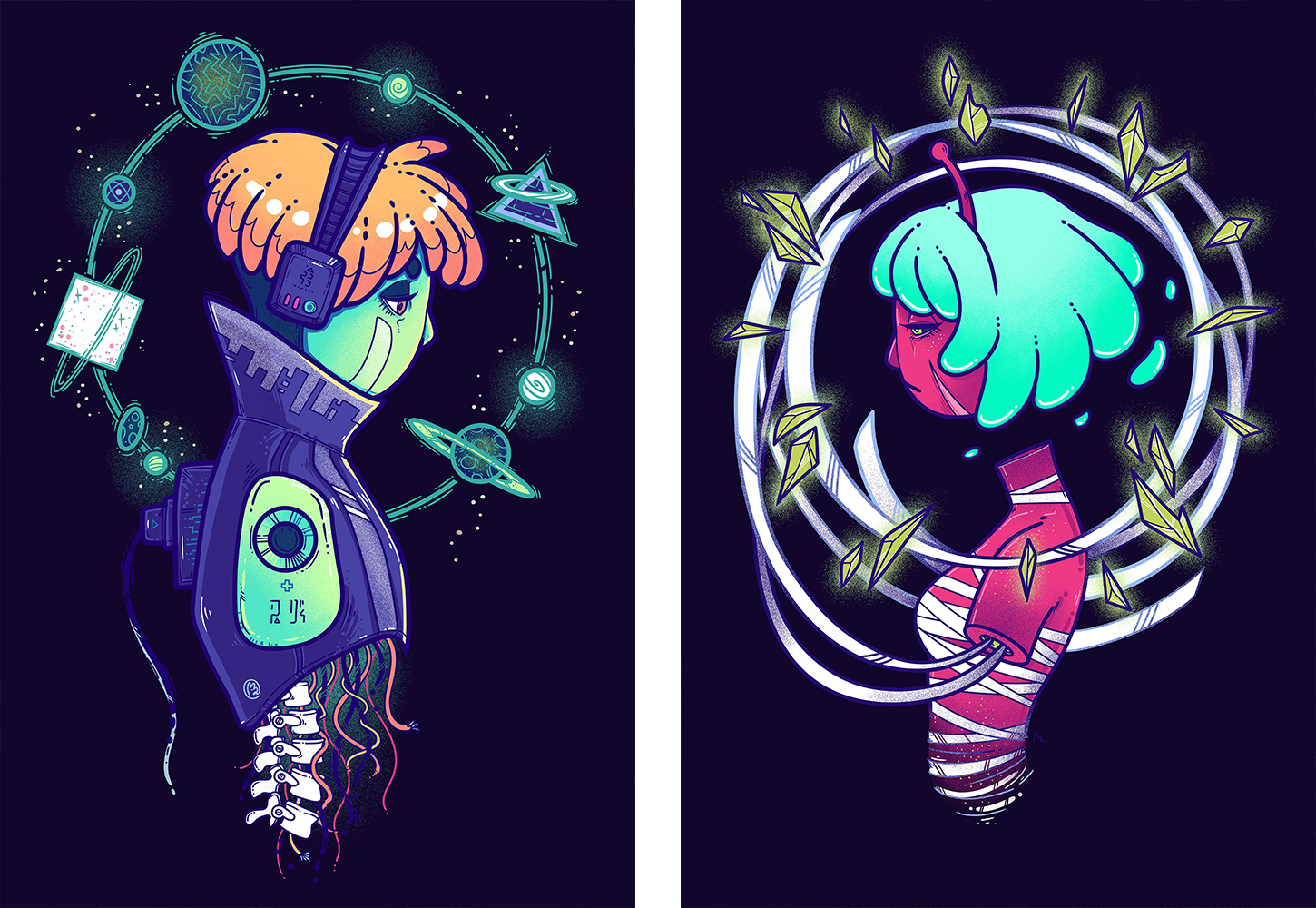 S P A C E A N - The Exhibition - 1 by Miyaou