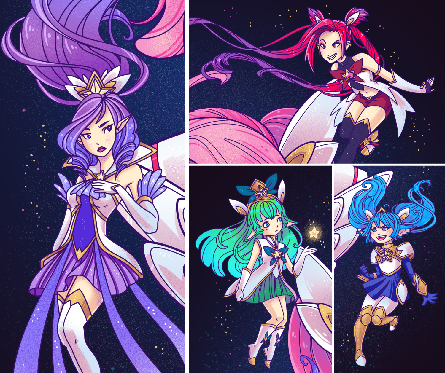 Star Guardians FanArt - 1 by Miyaou