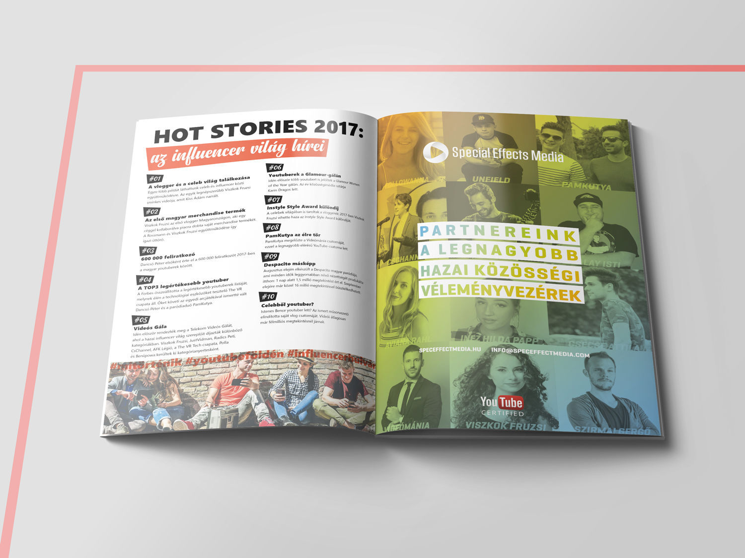 Influencer Magazin - 1 by T&oacute;th Attila