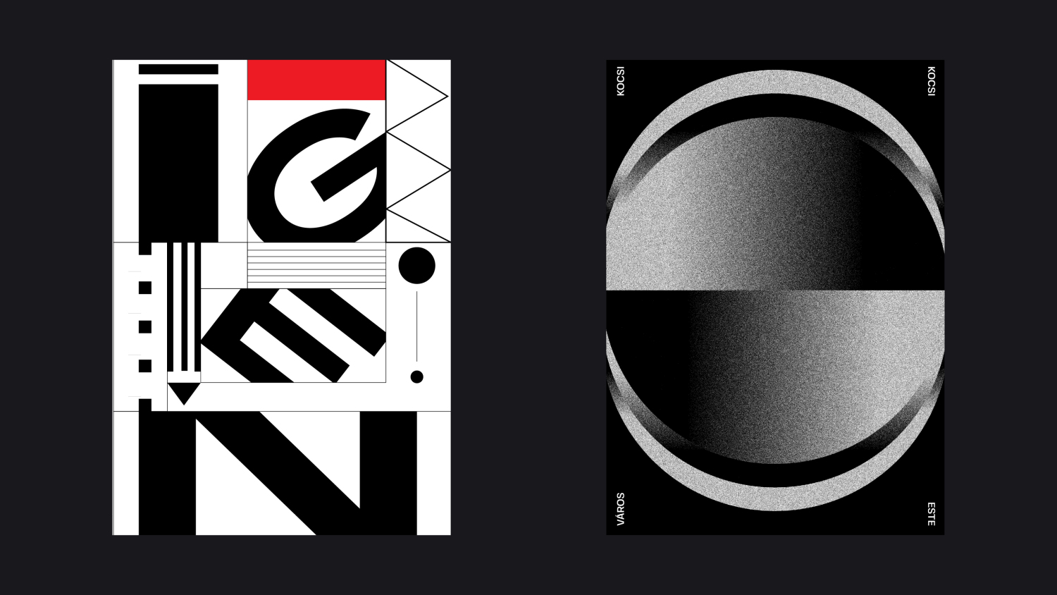 Kass&aacute;k - HOLNAP - Poster book - 1 by COMPACT studio