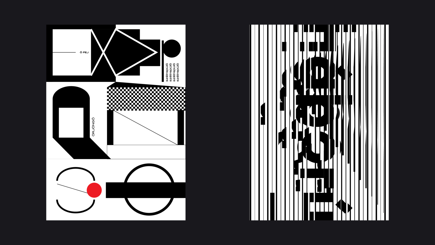 Kass&aacute;k - HOLNAP - Poster book - 1 by COMPACT studio