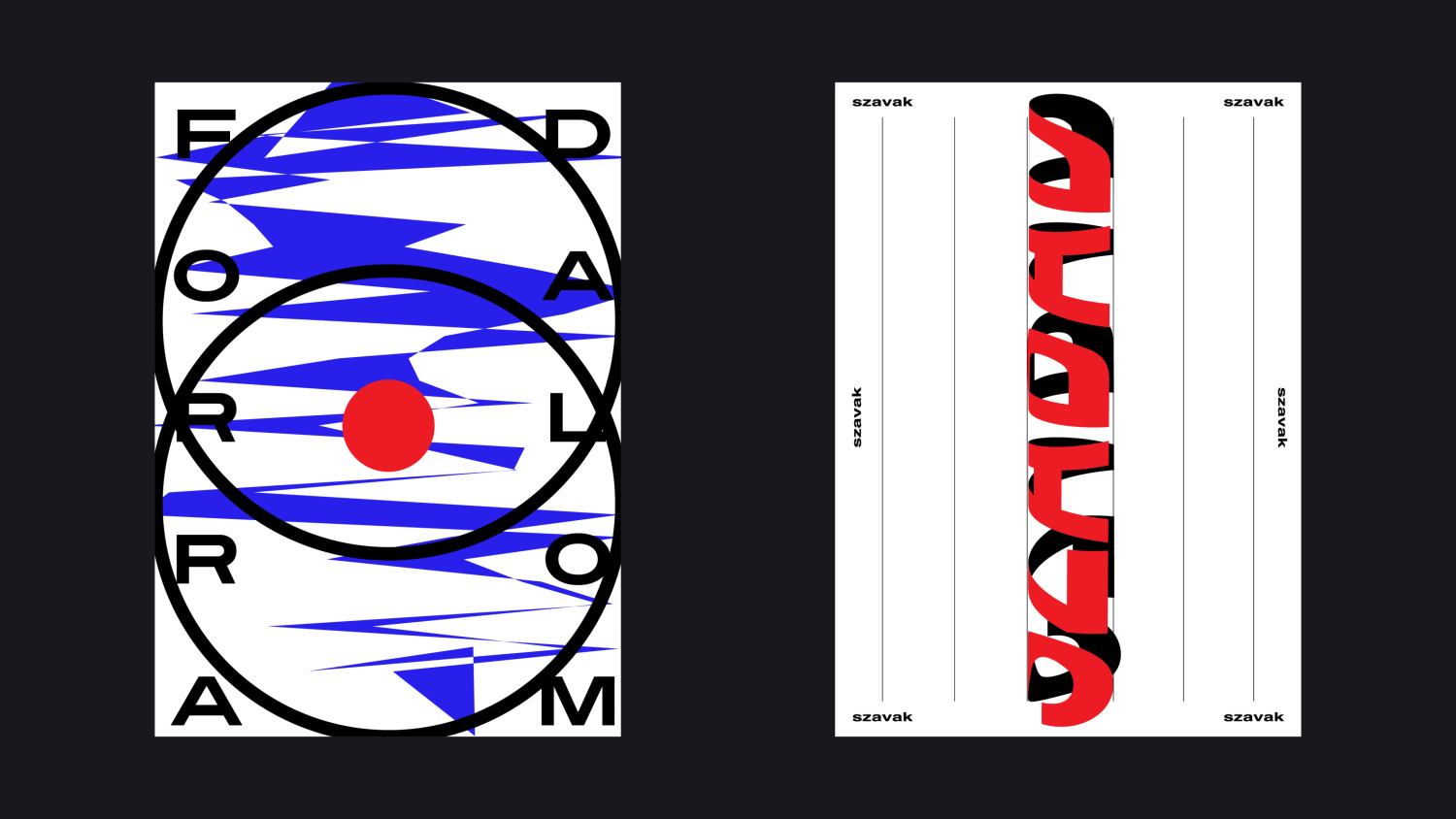 Kass&aacute;k - HOLNAP - Poster book - 1 by COMPACT studio
