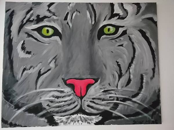 Akrill ez&uuml;st tigris