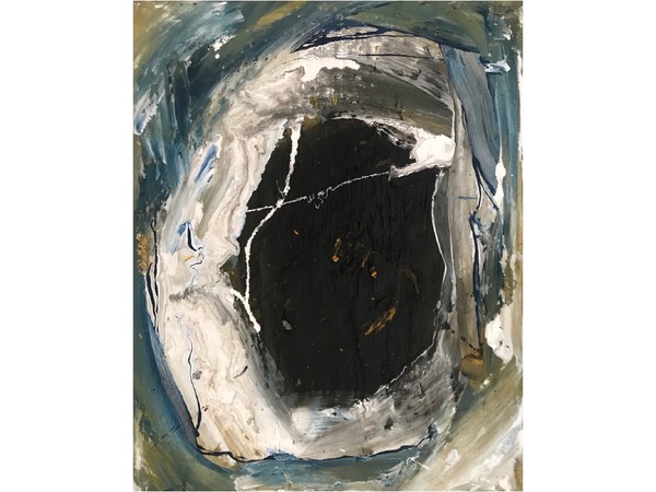 Sipos Aliz Menta blackhole 50x40 cm 