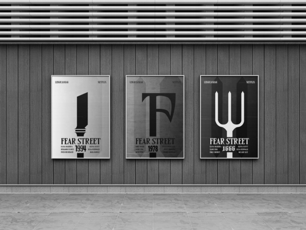 Experimental Typography - 3 Filmposzter