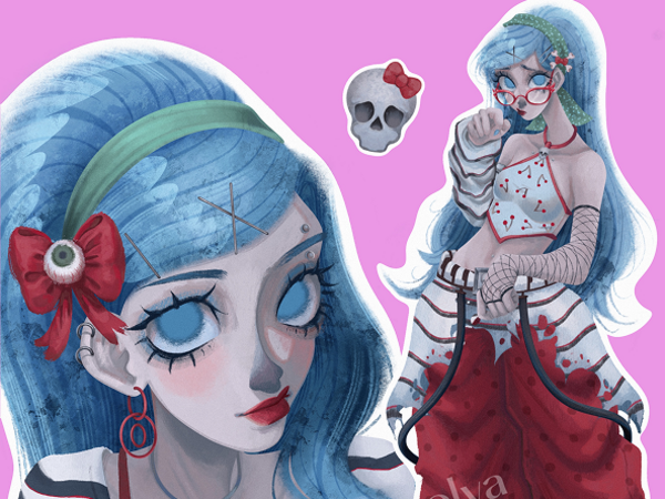 Ghoulia fanart/MH