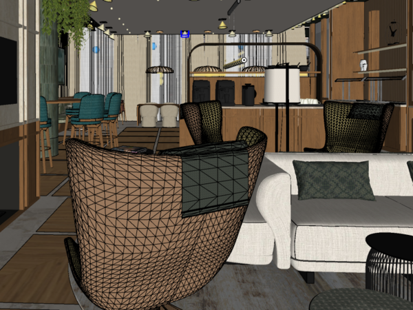 HOTEL LOBBY-construction documentation